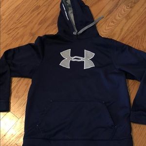 Under armour men’s navy hoodie XL